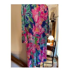 Lilly Pulitzer Wrap Dress Sz XL